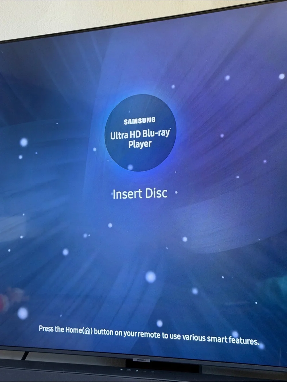 Samsung UBD-K8500 4K Ultra HD Blu-ray Player W/ WiFi NO REMOTE Tested